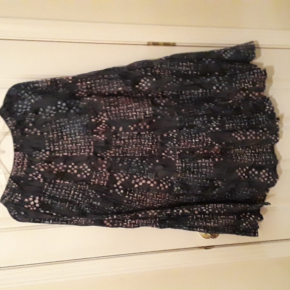 Vintage inspired elastic wait full skirt medium/large handcrafted